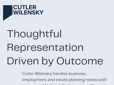 Cutler & Wilensky LLP