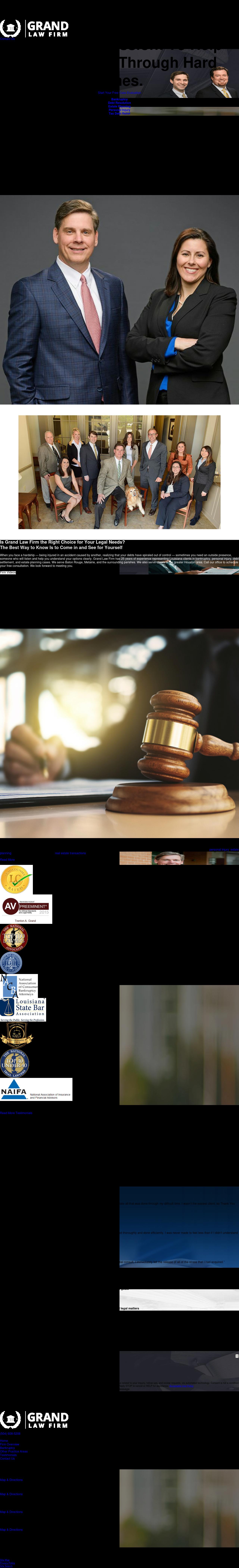Grand Law Firm - Baton Rouge LA Lawyers