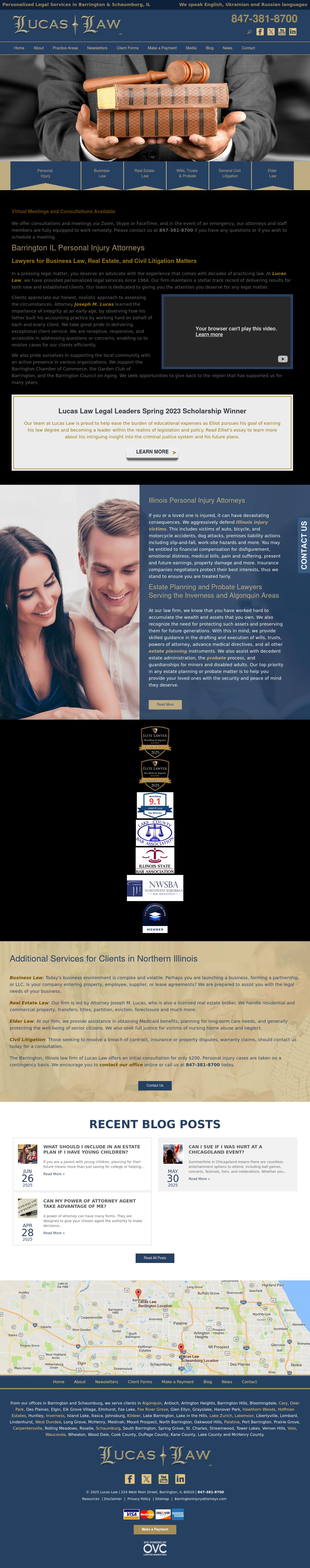 Joseph M. Lucas & Associates, L.L.C. - Barrington IL Lawyers