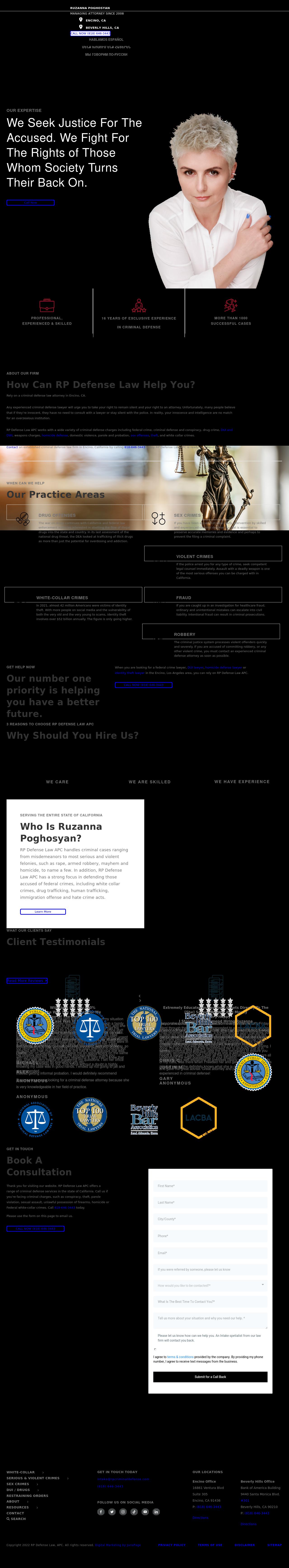 Law Office of Ruzanna Poghosyan - Encino CA Lawyers