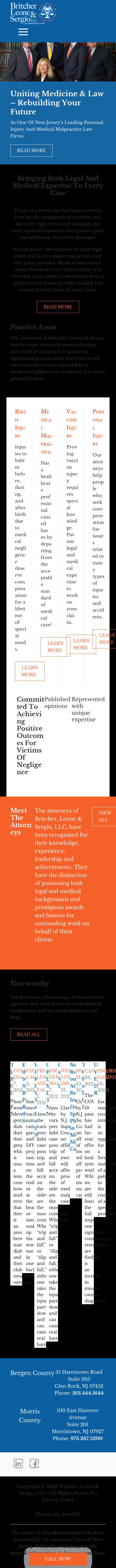 Britcher Leone & Roth LLC - Glen Rock NJ Lawyers