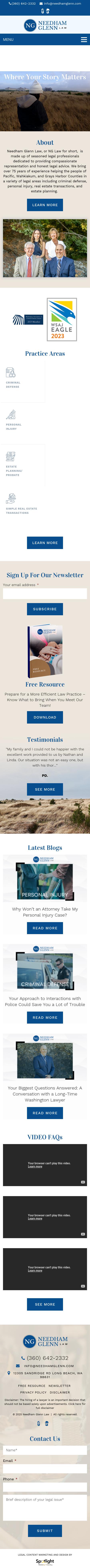 Guy M. Glenn - Long Beach WA Lawyers