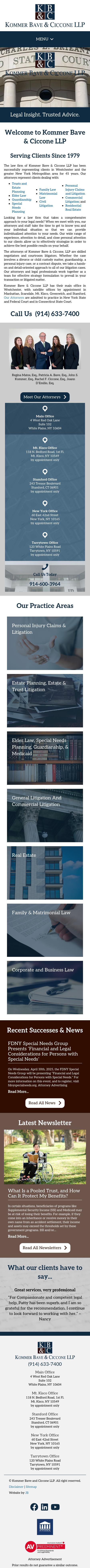 Kommer Bave & Ollman LLP - Stamford CT Lawyers