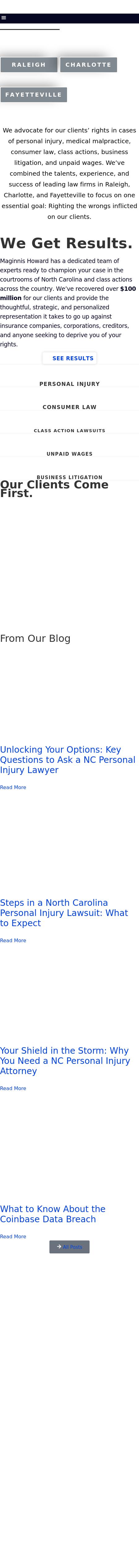 Maginnis Law - Raleigh NC Lawyers