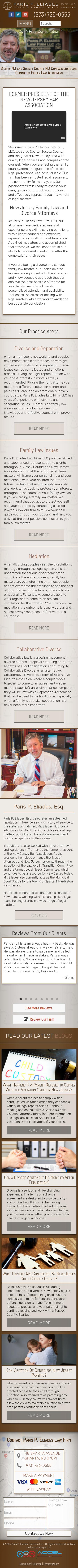 Paris P. Eliades Law Firm LLC - Sparta NJ Lawyers