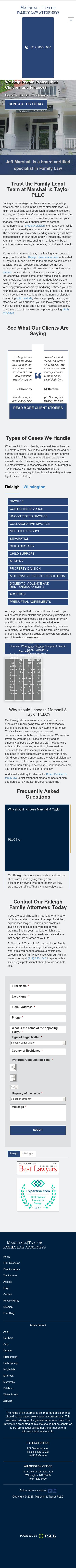 Marshall & Taylor PLLC - Raleigh NC Lawyers