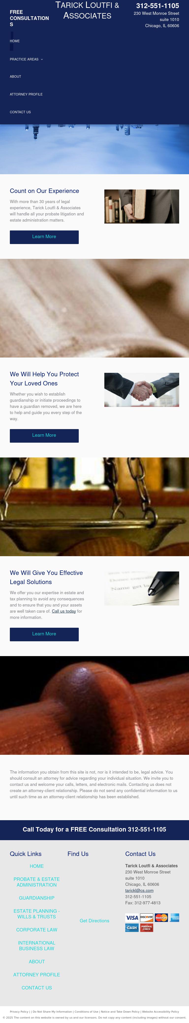 Tarick Loutfi Attorney at Law - Chicago IL Lawyers