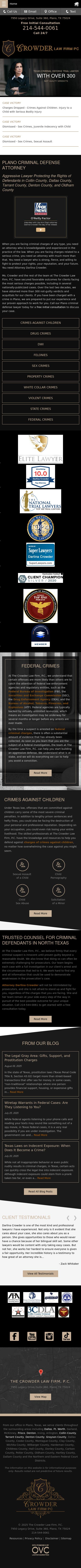 The Crowder Law Firm, P.C - Plano TX Lawyers