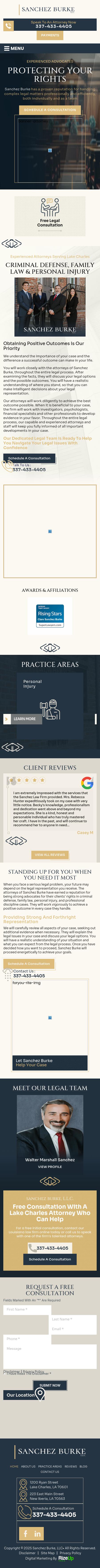 The Sanchez Law Firm, LLC - Lake Charles LA Lawyers