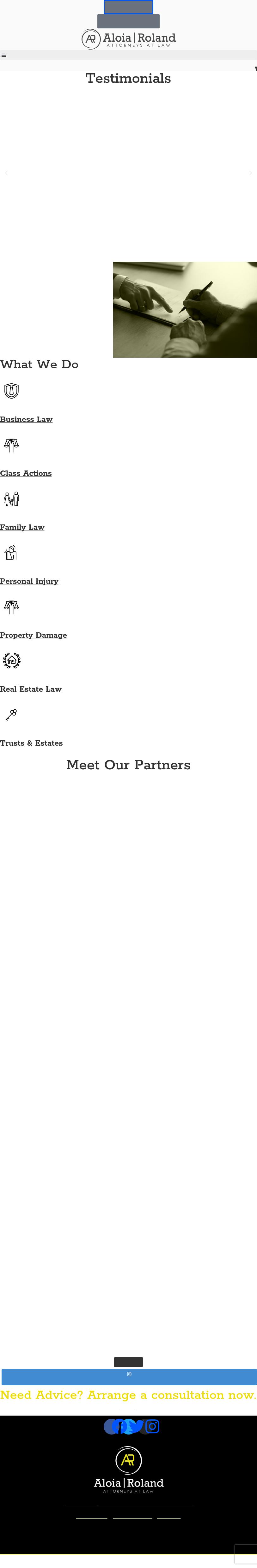 Aloia, Roland & Lubell, LLP - Fort Myers FL Lawyers