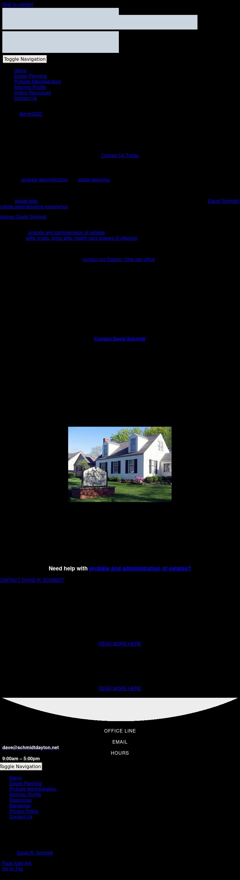 David R. Schmidt - Dayton OH Lawyers