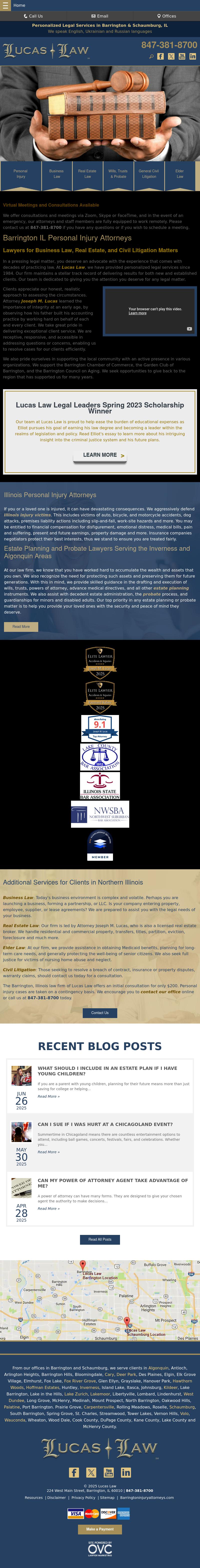 Joseph M. Lucas & Associates, L.L.C. - Barrington IL Lawyers