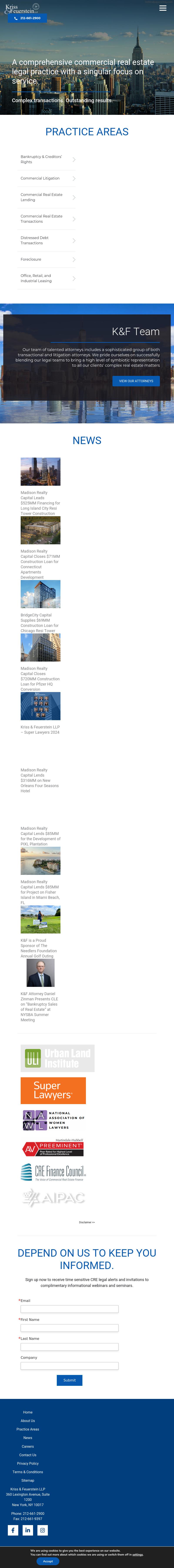 Kriss & Feuerstein LLP - New York NY Lawyers