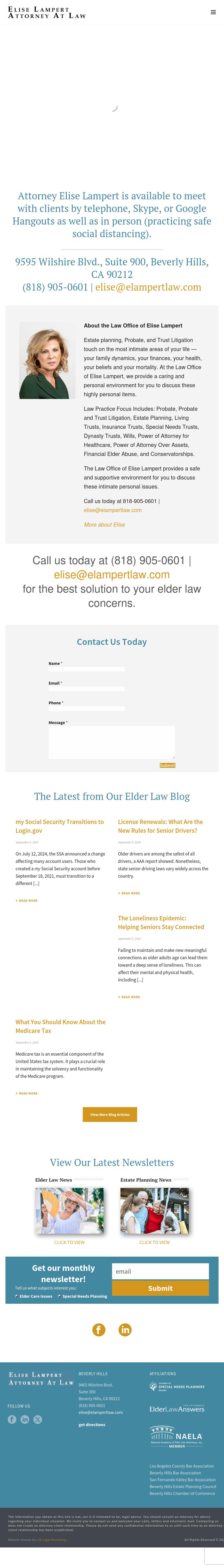 Law Office of Elise Lampert - Sherman Oaks CA Lawyers
