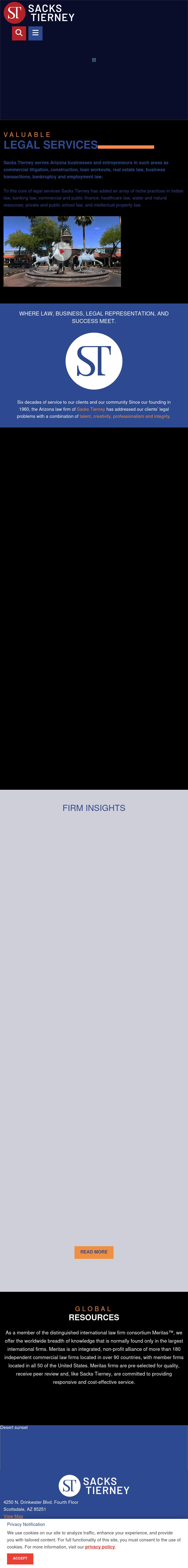 Sacks Tierney P.A. - Scottsdale AZ Lawyers