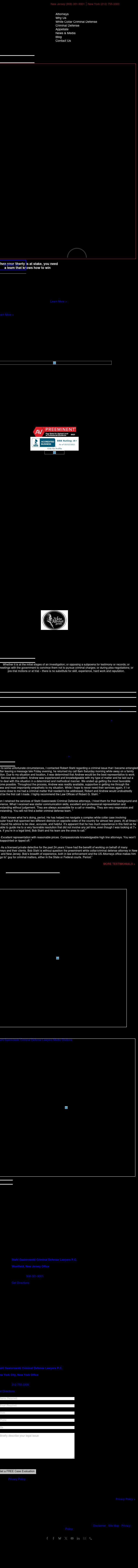 Stahl Criminal Defense Lawyers - New York NY Lawyers